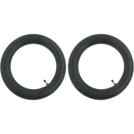 2pcs 2.50/2.75-10in Chambre à Air avec Caoutchouc Antidéflagrant à Tige de Valve Droite pour Moto 49cc 50cc 70cc (1/4)