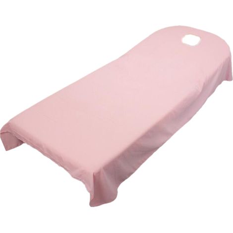 Salon De Beauté Drap De Lit Couch Table Cover Breath Hole Multifonction Rose (1/5)