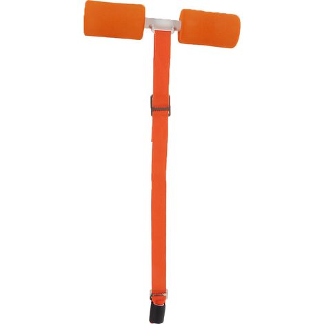 Aide à abdominaux réglable, appareil d'exercice robuste pour la maison, orange (1/5)