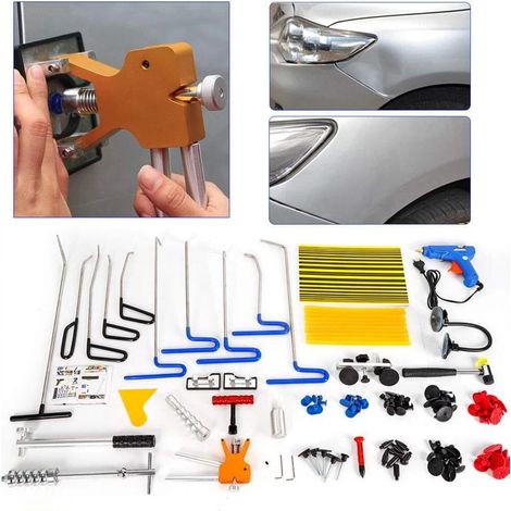 Kit D'Outils De Réparation De Bosses Sans Peinture Outil De Suppression De Bosses De Carrosserie De Voiture (1/5)