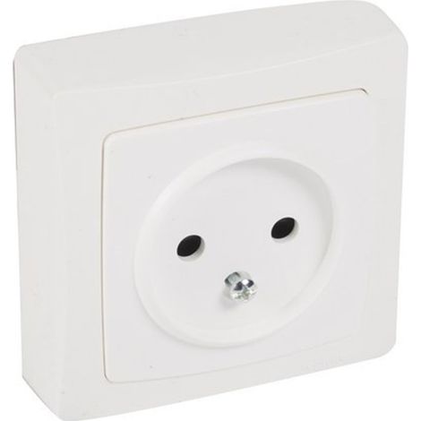 Mécanisme de prise 2P de protection série carrée OTEO