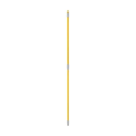 MANICO SCOPA MOP TELESCOPICO APEX - ACCIAIO VERNICIATO MM 21 FILETTO ITALIA CM 77/132- 6 pezzi