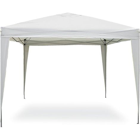 Gazebo pop-up 3X3 m - Couleur Blanc (1/3)