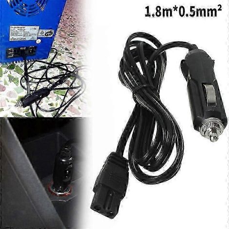 Câble de remplacement à 2 broches pour glacière de voiture 12 V CC de 2 m (1/5)