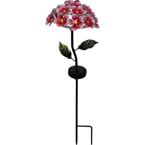 Lampes solaires d'extérieur, jusqu'à 30 % de réduction sur les lampes LED d'extérieur pour jardin, pelouse et aménagement paysager, simulant des fleurs. À brancher. Better Home & Garden (1/5)