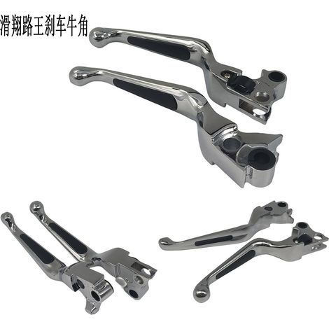 Convient pour la modification du levier de frein, d'embrayage et du klaxon de frein de la Harley-Davidson Glider King 8831200 (modèles 1996-2013). (1/5)