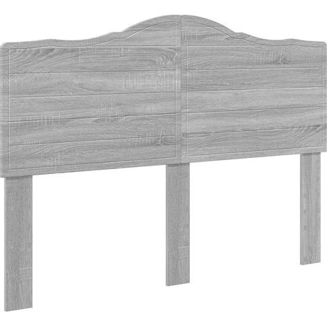 Maison Exclusive - Cabecero Gris Sonoma Madera contrachapada (1/5)