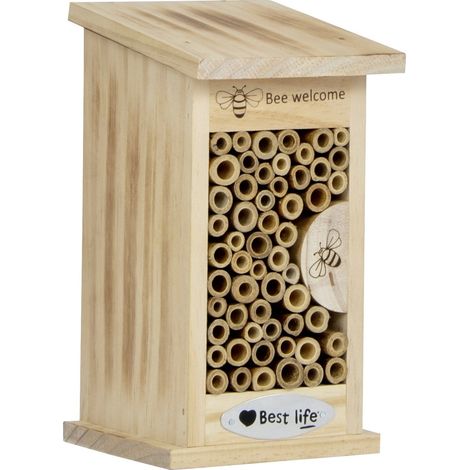 CJ Wildlife Insektenhotel Fernandina natur 22 x 12 x 13 cm Insektenhotels & Bienenschutz (1/2)