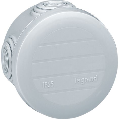 Boîte de dérivation PLEXO ronde gris D60mm - LEGRAND - 092001