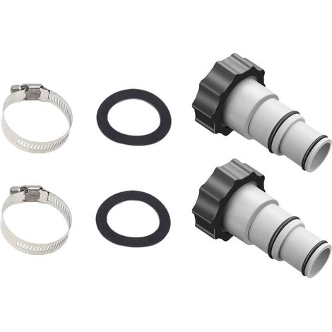 Compatible avec les interfaces de pompes de filtration INTEX de 1,25 à 1,5 pouce – Kit de deux pièces (1/5)