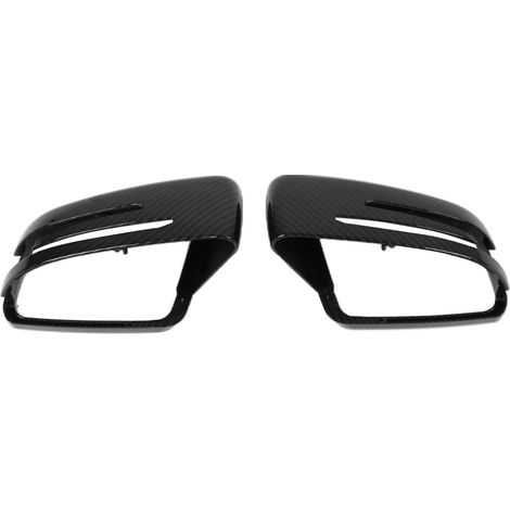 Außenspiegelabdeckung in Carbon-Optik A2128100164, kompatibel mit Mercedes-Benz A-Klasse W176, B-Klasse W246, C-Klasse W204, E-Klasse W212, S-Klasse W221 (1/5)