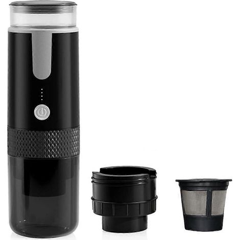 Machine à expresso, machine à café électrique de voyage pour le bureau et les déplacements -- (1/5)