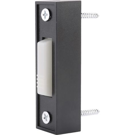 Interrupteur universel pour ouvre-porte de garage 41A4166 câblé lumineux à bouton-poussoir mural finition noire. (1/5)
