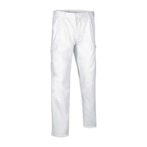 Pantalón basic multibolsillos VALENTO Quartz XL Blanco
