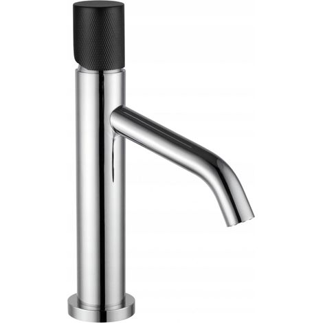 Mexen Rumba One batteria lavabo, cromo/nera - 73501-07 (1/2)