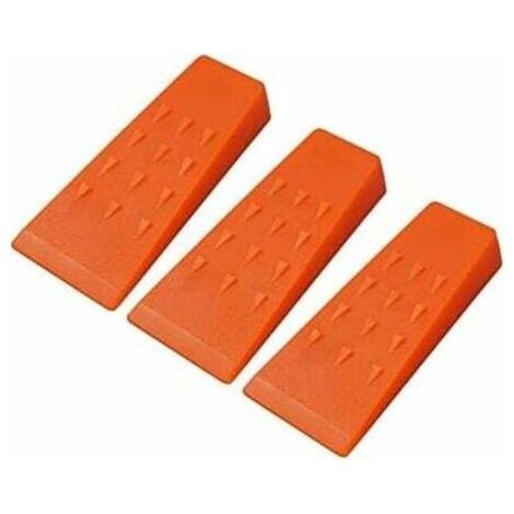 BUNTHAUS PA Coins, coins d'abattage forestier 140 mm en plastique ABS(3 pièces) AIPERQ (1/4)
