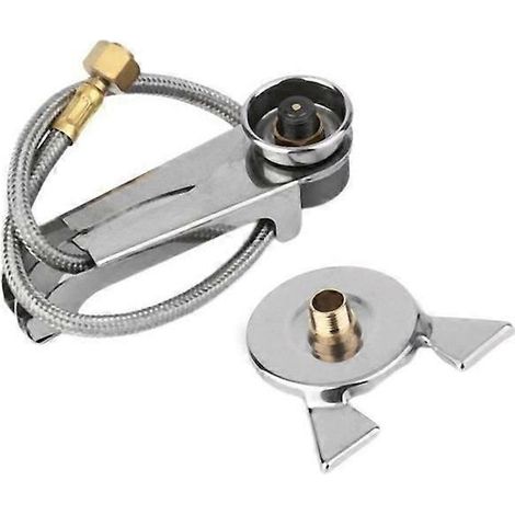 Compatible avec les réchauds de camping, les adaptateurs de conversion de gaz et les trépieds d'extérieur. (1/5)