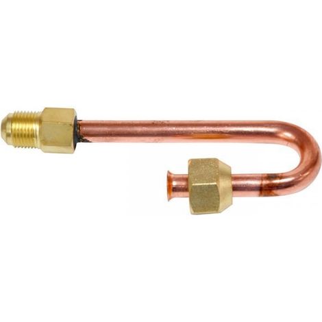 180° Kupferrohrbogen für Richtungswechsel im IG 1/2"