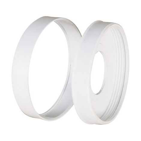 Nicoll – Joint de pipe WC Ø 71 x 138 mm – Raccord en PVC pour installations sanitaires – Résistant aux chocs et aux produits chimiques (1/5)