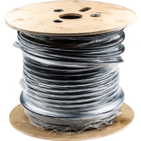 Rs Pro – Câble coaxial blindé 3 conducteurs 2,5 mm² – Gaine en PVC noir – Tension 600/1000V – Longueur 50 mètres pour applications professionnelles (1/2)