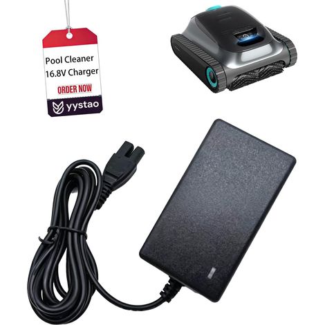 Charger for Scuba S1, 16.8V 2A Power Supply Compatible with Scuba S1/E1 Wireless Pool Cleaner Robot (1/5)