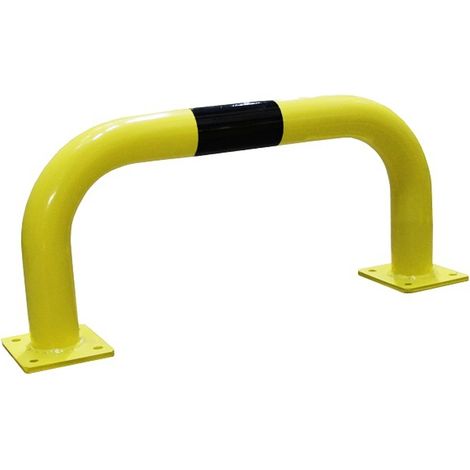 PROVOST - Arceau de protection d'entrepôt en acier jaune - H 35 cm x L 75 cm