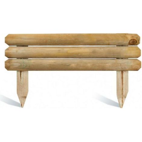 STACCIONATA STECCATO RECINTO BORDURA LASA IN PINO IMPREGNATO CM 55X H 30 37699/A (1/2)