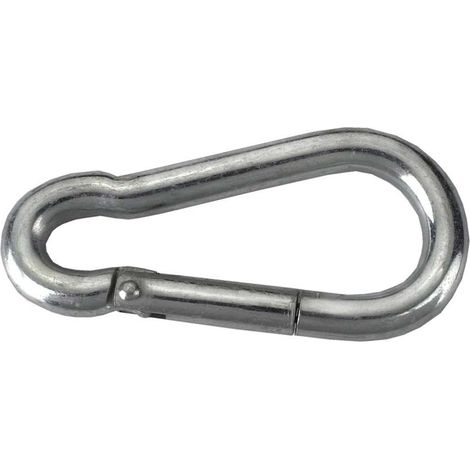 Moschettone per pompiere Inox 80 mm. - 1 pz.