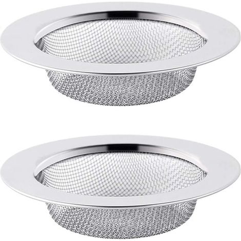 Set di 2 filtri di scarico in acciaio inox da 75 cm,filtro per lavabo doccia,filtro per capelli,scarico per lavandino (1/5)