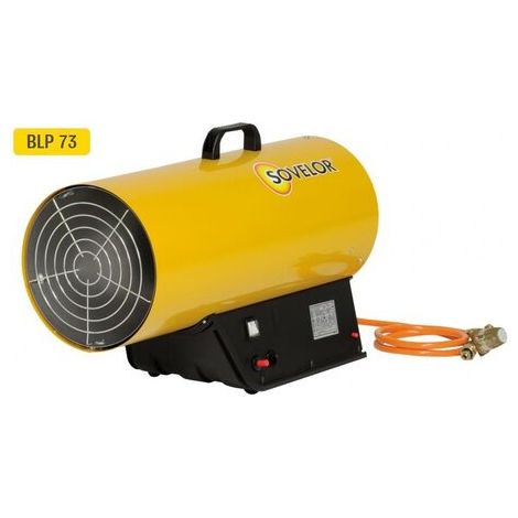 Sovelor - Chauffage air pulsé mobile gaz propane à combustion directe allumage manuel 220W - BLP73M