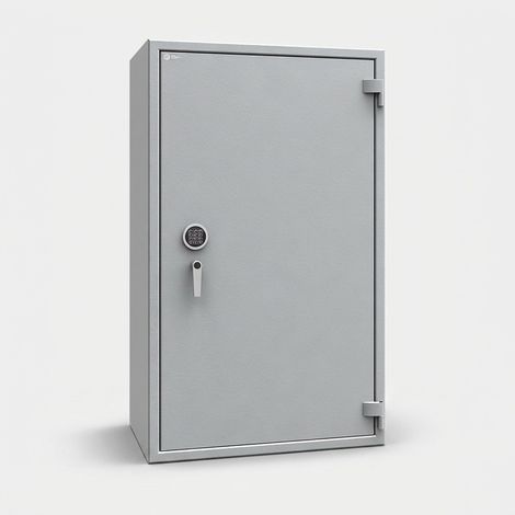 Armadio blindato portafucili con serratura elettronica Siegen Super Kombi 90x55 A - Grigio chiaro (1/4)
