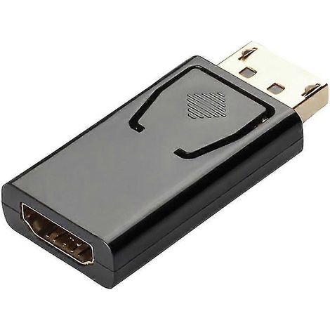 Kit adaptateur convertisseur DisplayPort vers HDMI mâle/femelle (1/2)