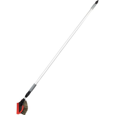 Teleskop-Durchflussbürste für die Autowäsche 171-300 cm amio-03957 (1/5)