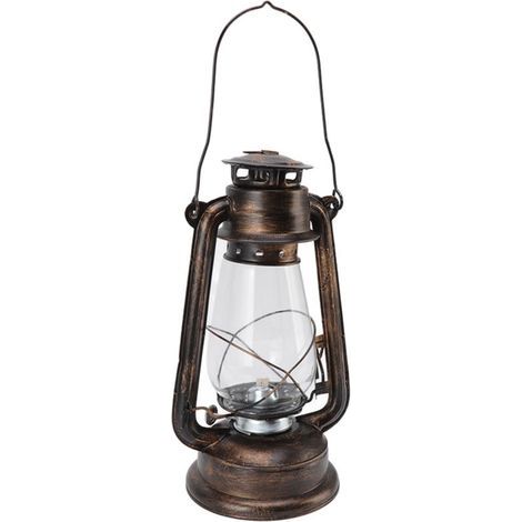 Lampe à kérosène en verre chandelier lanterne lampe à huile lampe en fer pour accessoires de tir décorations Articles d'ameublement (1/5)