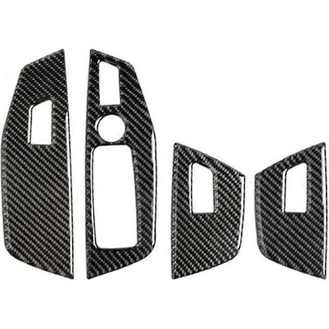 Fensterheberschalter-Rahmenblende für BMW X3 G01 X4 G02 LHD - Carbonfaser-Optik (1/5)
