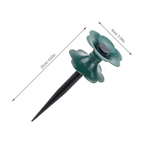 6 Piquets Guidage pour Tuyau D'arrosage, Guide Tuyau D'arrosage en Pp Vert, Réutilisables et Solide, pour Jardin et Terrasse (1/5)