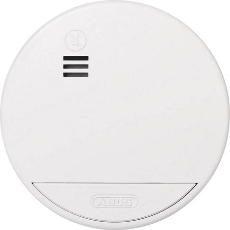 Abus Détecteur de fumée rwm50 + fixation, blanc, 04381, 3 voltsV (1/2)