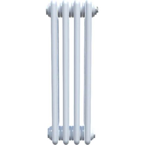 Bircham - White 4 Column Radiator H600mm x W206mm
