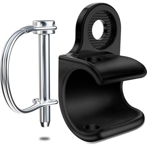 BEBUSINGOTO Embrague para remolque de bicicleta Thule - Enganche de eje para remolque Thule - Para modelos Thule Chariot (Negro, 1 pieza) (1/5)