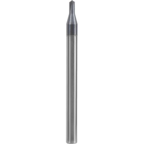 3-schneidiger Fasenfräser aus Wolframstahl, 120°, CNC-Fasenfräser, Werkzeug D2 x 120° x 50L