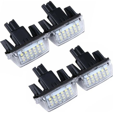 Geeignet für 4 LED-Kennzeichenleuchten