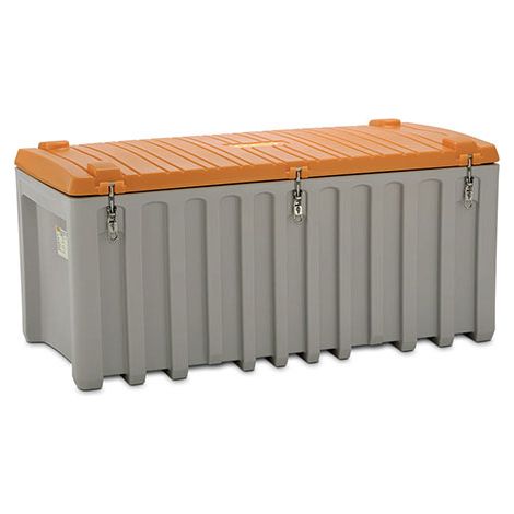 Box da cantiere mobile - Capacità 750 litri - Sportello laterale - 10336