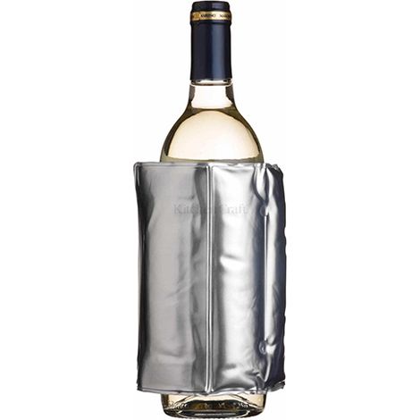 BarCraft Wrap Around Silver Wine Cooler