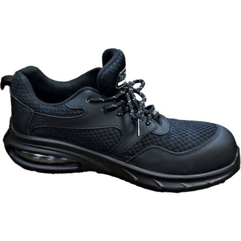 Zapato de seguridad S1P de microfibra negra AirComfort DUTTIO 46