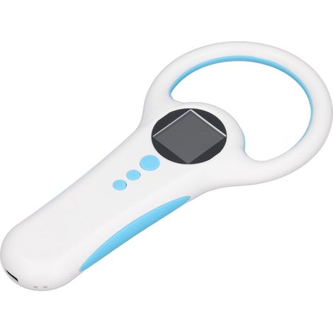 Lecteur portable d'identification animale Bluetooth RFID 134,2 kHz et 125 kHz sans fil pour puce électronique (1/5)