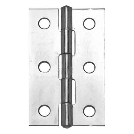 CERNIERA INOX STRETTA 50x30 mm - 24 pezzi