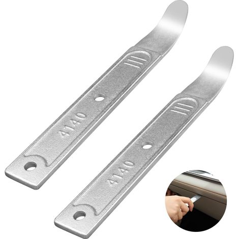 Set aus 2 Hebeln zum Entfernen von Verkleidungen, Taschenhebeln, Werkzeugset zum Entfernen von Autoverkleidungen, ermöglicht das einfache Entfernen von Verkleidungen und Paneelen.