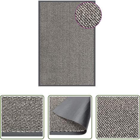 Tapis de porte - Paillasson touffeté 80x120 cm Marron clair (1/5)