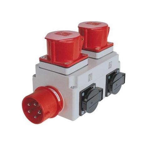 Holzmann – Système d'aspiration automatique 11000 W – Prise CEE 3P+N+E 16A – Aspiration résiduelle 3-4s après arrêt – Pour machines de travail