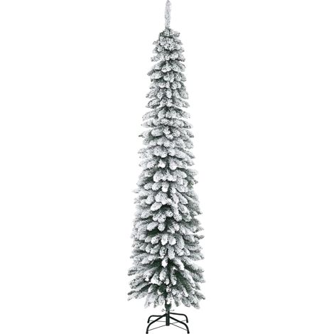 Árbol de Navidad artificial, 210 cm de altura, 490 ramas, material PVC. (1/2)